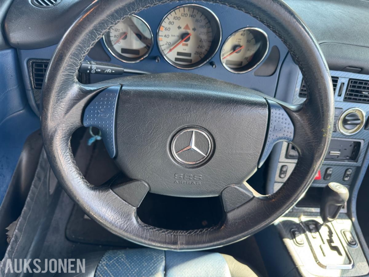 2001 MERCEDES-BENZ SLK 200 KOMPRESSOR - 2.0-136 - AUTOMAT - 207000km
